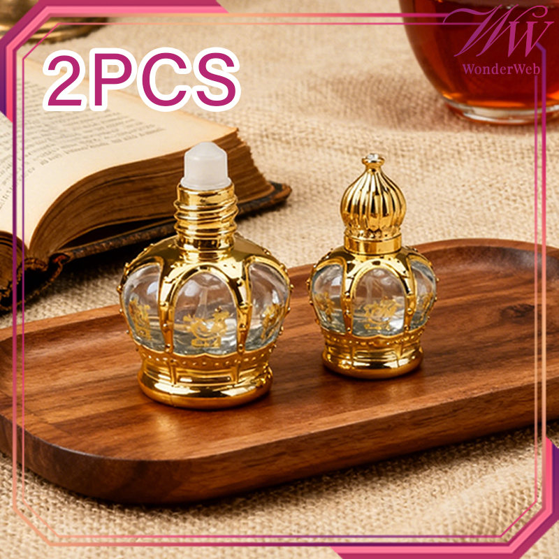 2pcs/Set Botol Roll On Kosong 10ml Botol Minyak Roll On Botol Parfum Roll On Botol Minyak Wangi Roll