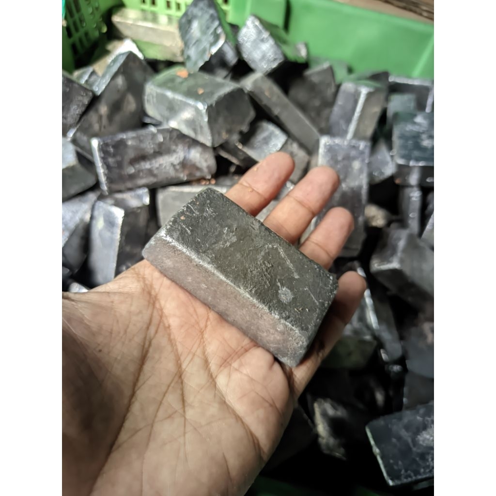 Timah batangan jenis keras kemasan 1kg