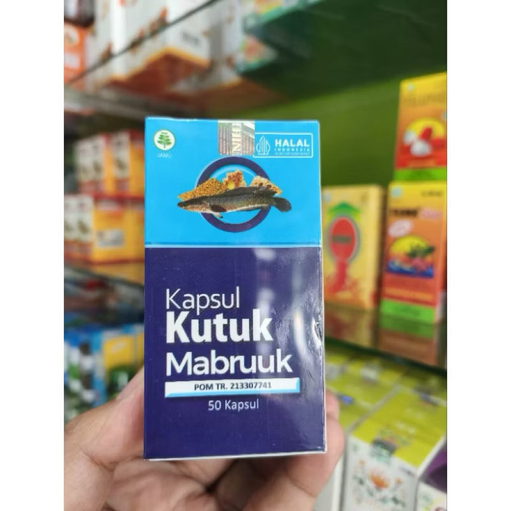 KUTUK KAPSUL| KAPSUL IKAN KUTUK | IKAN GABUS IS KAPSUL |OBAT PASCA OPERASI ASLI 100%
