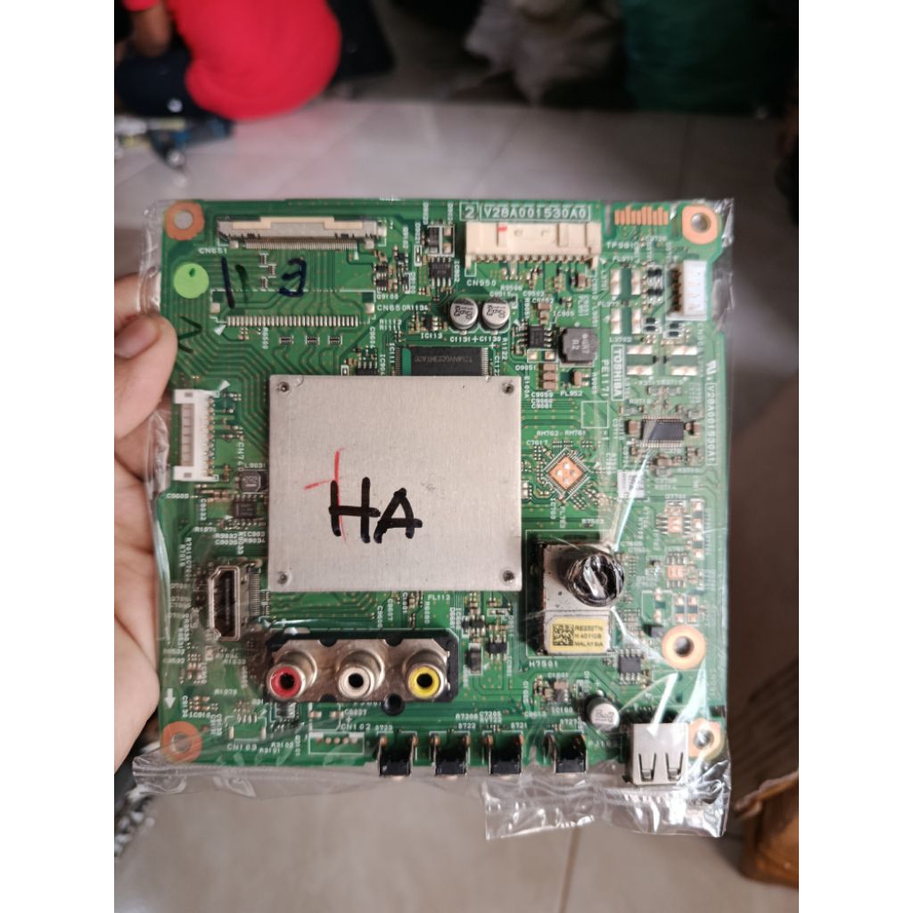 MB MOBO MAINBOARD MODULE MESIN TV TOSHIBA 47L2400VJ MB MAINBOARD TOSHIBA 47L2400VJ