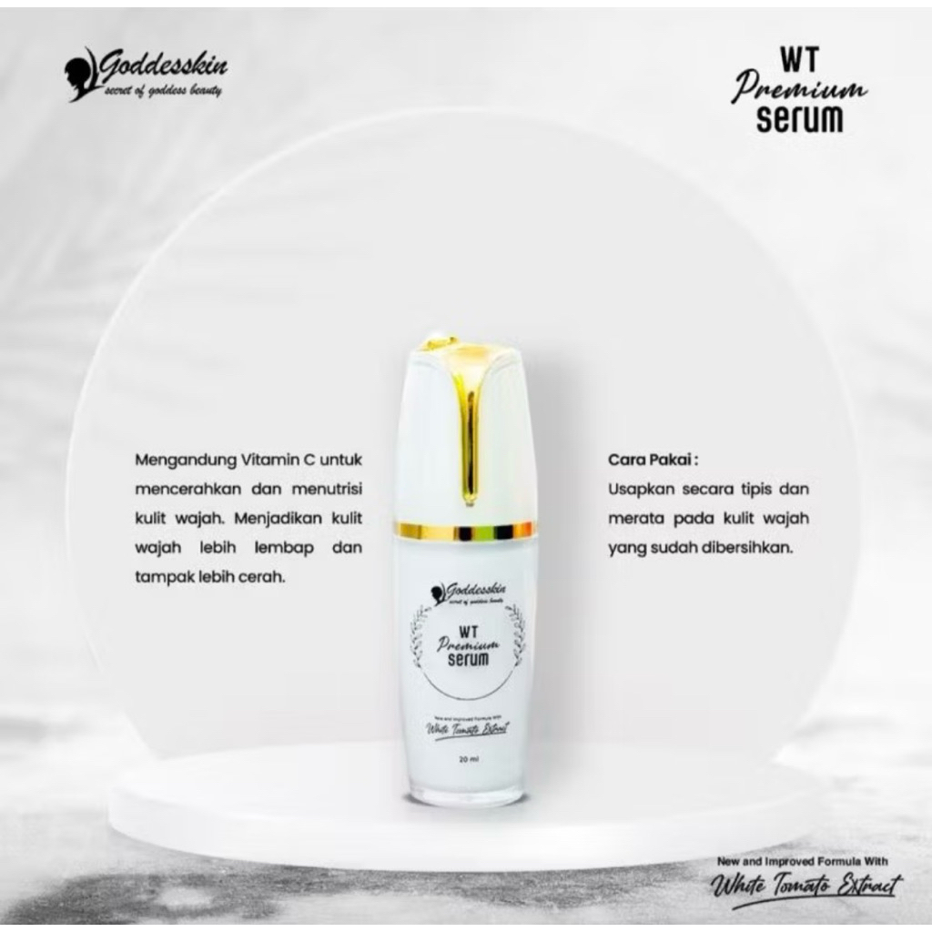 [New] Goddesskin by Athena WT White Tomato Serum