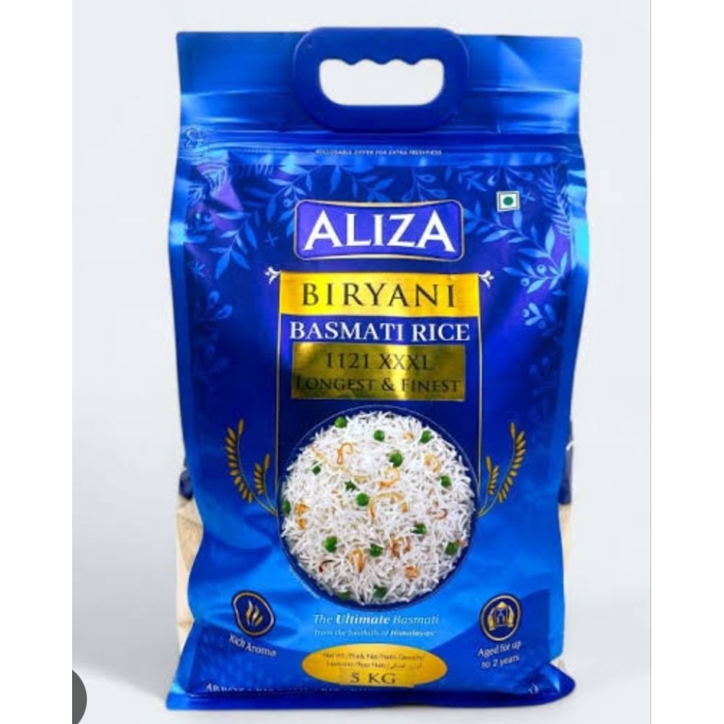 beras basmati punjab 5kg/beras basmati aliza 5 kg
