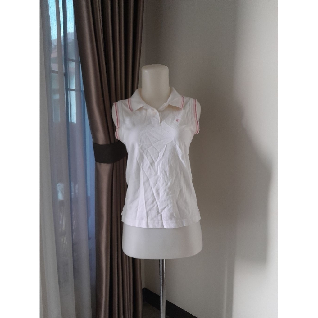 HANG TEN Polo Sleeveless Top, HANG TEN Atasan Kerah