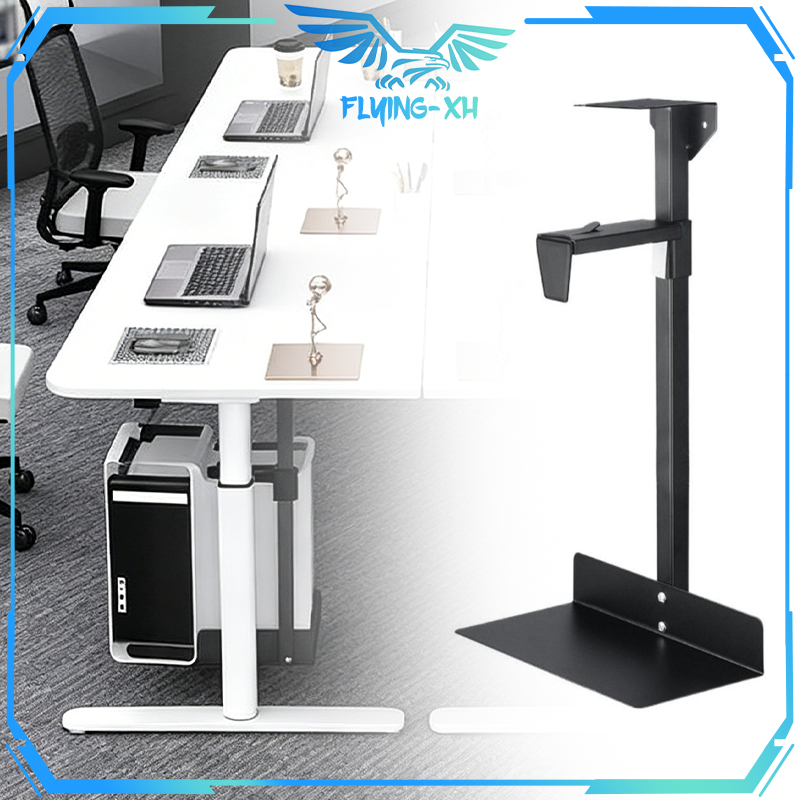 Bracket CPU Komputer Bawah Meja Tray CPU Komputer Universal Rak CPU Komputer Stand CPU Komputer Rak 