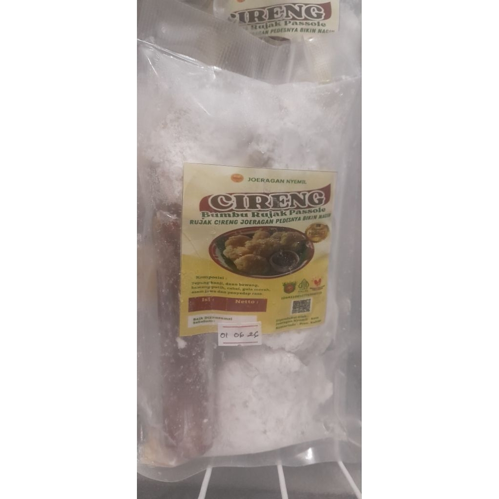 Cireng Salju (Sambal Rujak) Frozen