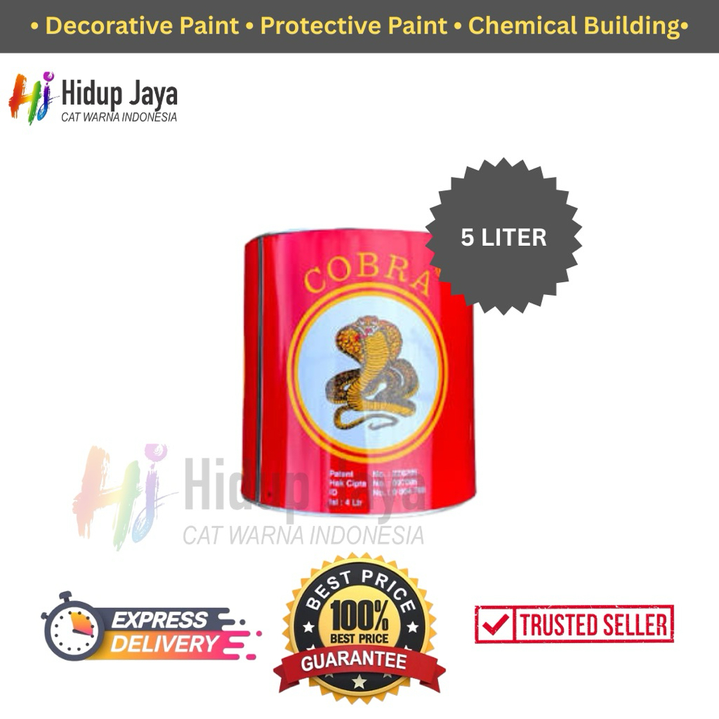 THINNER COBRA MERAH 5L