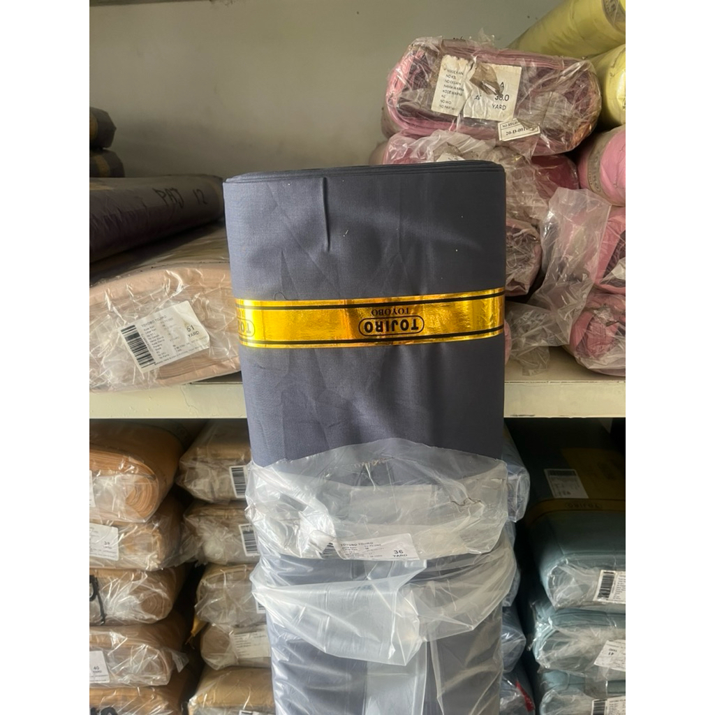 KAIN TOYOBO TOJIRO PREMIUM ABU TUA 1 ROLLAN/GULUNGAN ISI 40 YARD