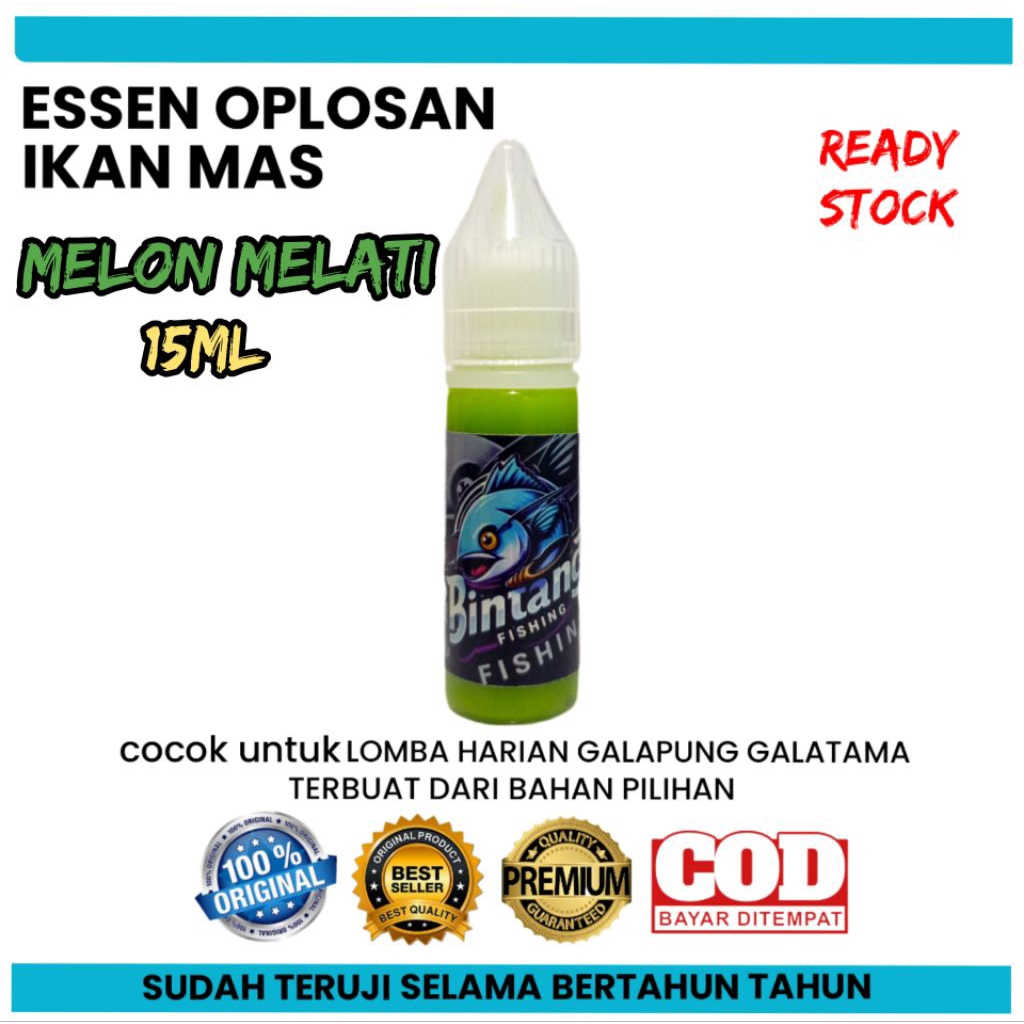 ESSEN OPLOSAN IKAN MAS MELON MELATI COCOK UNTUK LOMBA GALAPUNG GALATAMA