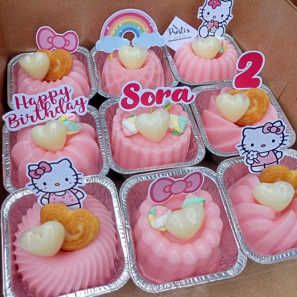 PUDING MINI / PUDING ULANG TAHUN KARAKTER