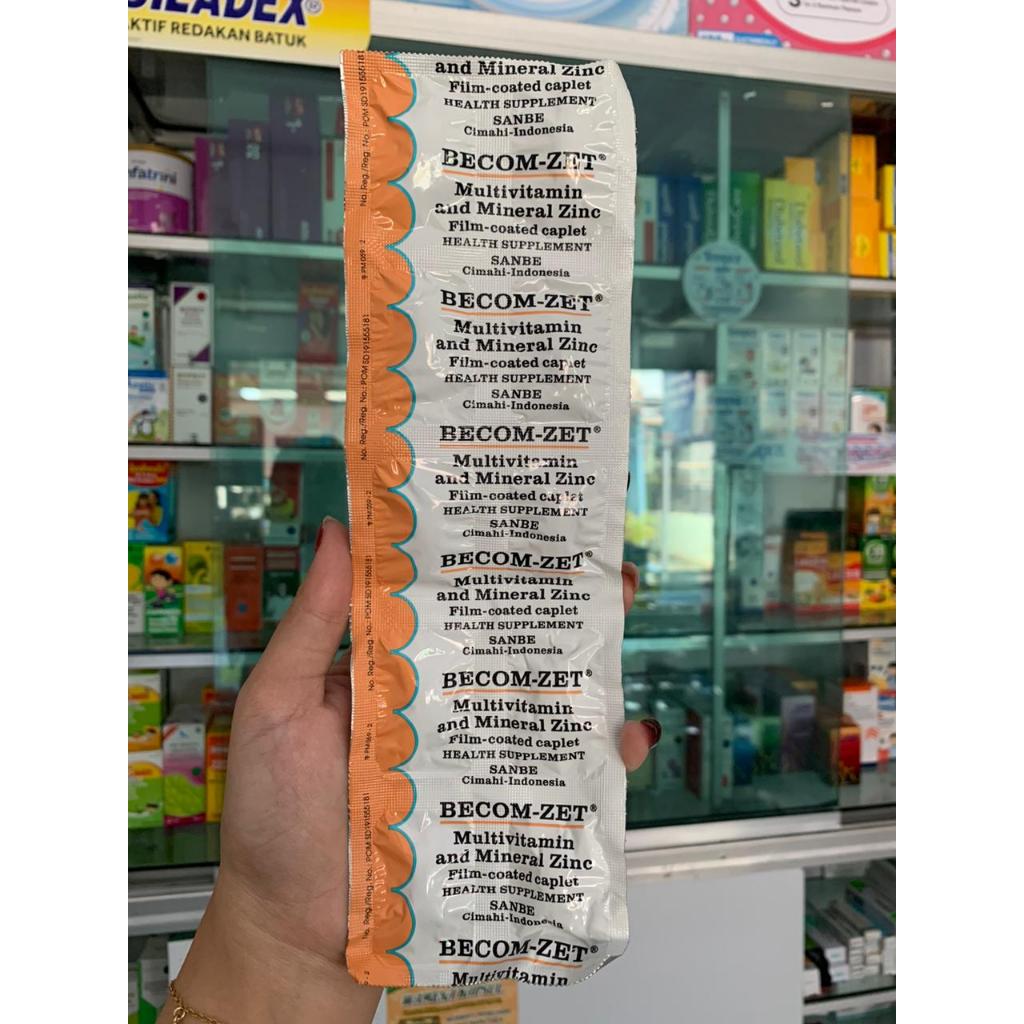 BECOM-C Kaplet Multivitamin 1 BOX