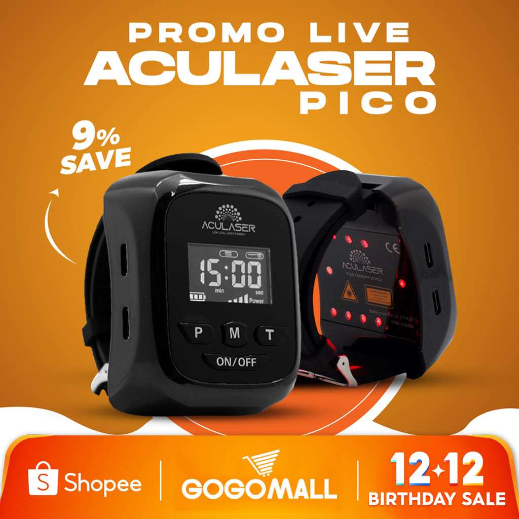 (PROMO LIVE) ACULASER PICO - TERAPI TEKNOLOGI LASER UNTUK DIABETES HIPERTENSI KOLESTEROL GULA DARAH 