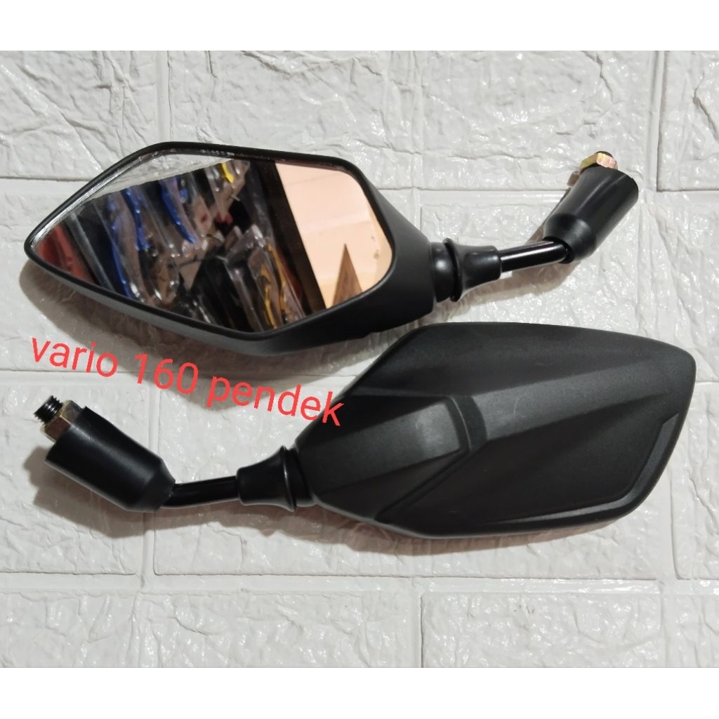 KACA SPION MOTOR MDL VARIO 160 GAGANG PENDEK