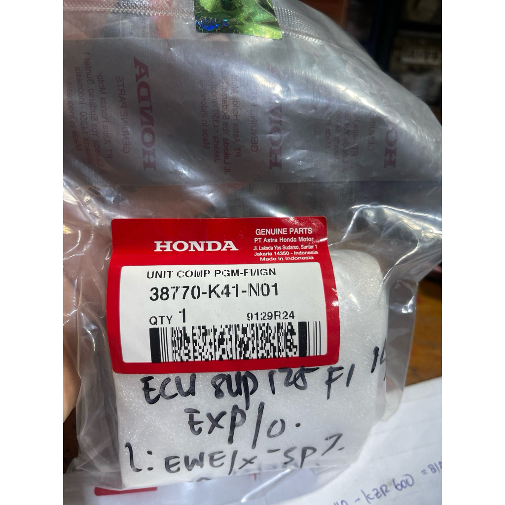 ECU SUPRA 125 F1 2014  HONDA ORI 38770-K41-N01