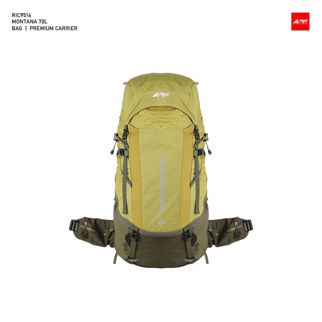 Tas Gunung / Carrier Premium Montana 70 Liter Arei Outdoorgear CARRIER AREI ORIGINAL TAS GUNUNG KAPA