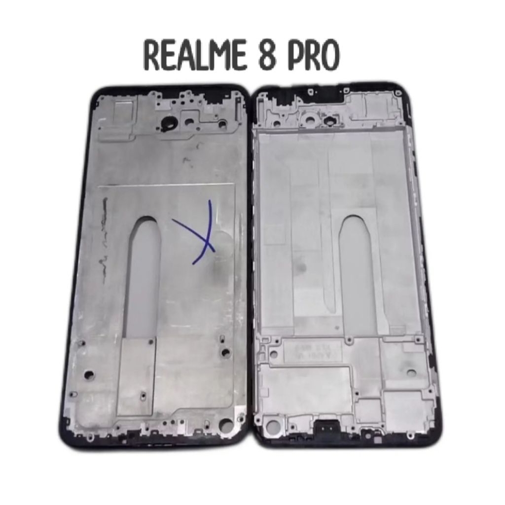 Middle frame lcd REALME 8 PRO tulang tatakan lcd realme 8 pro