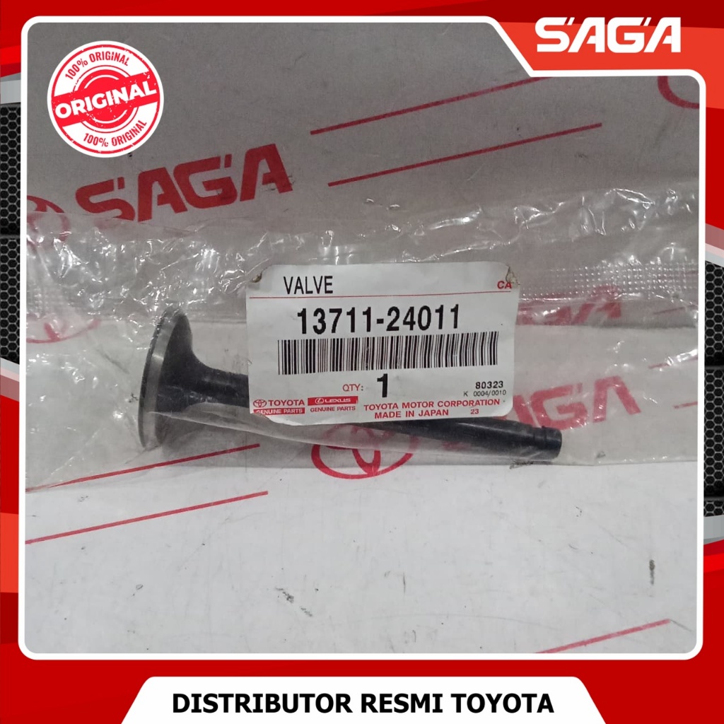 SAGA | Klep Minyak Valve Intake Kijang Kapsul 5K 7K 13711-24011
