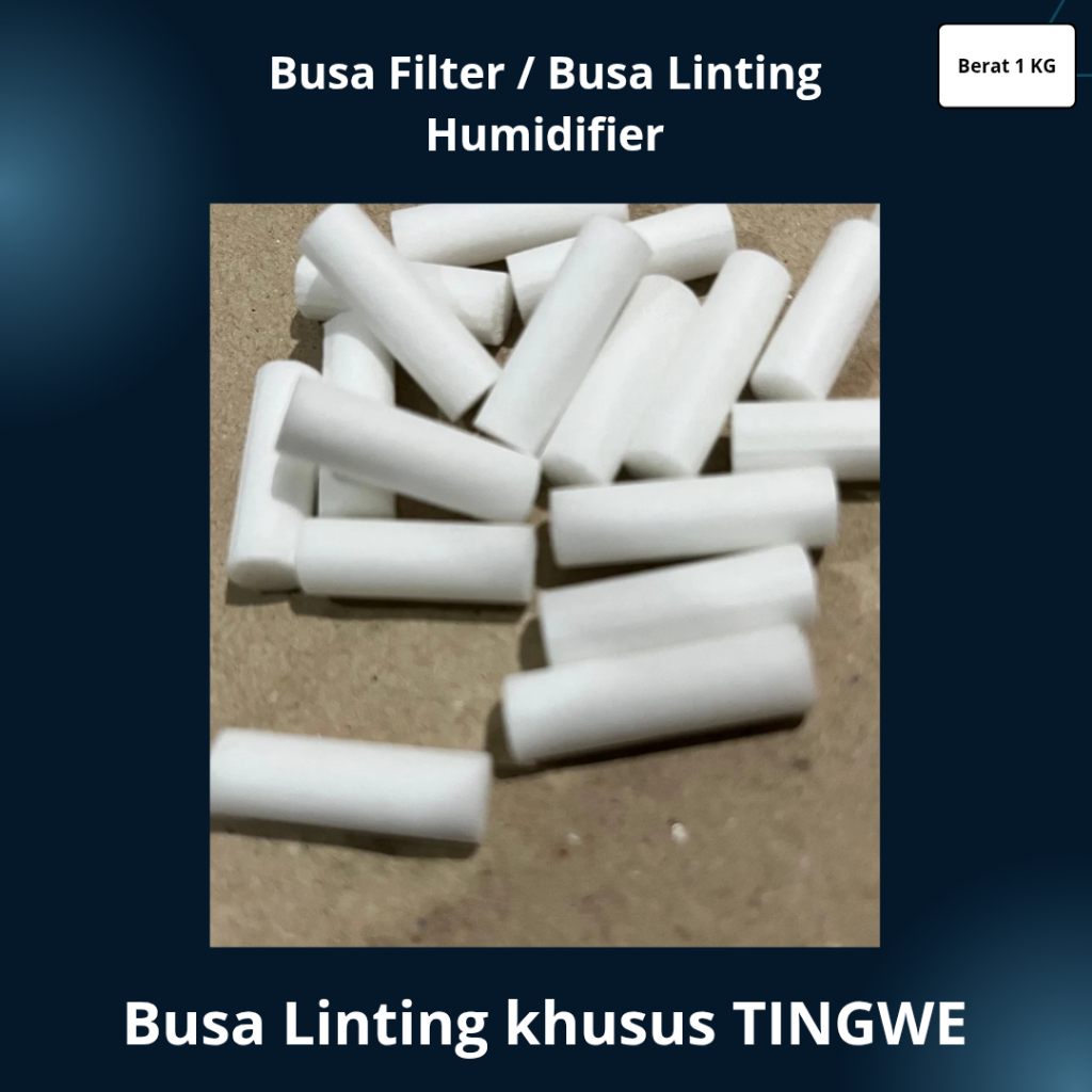 Filter kecil humidifier / Busa Filter Kecil Pcp, Diffuser Termurah Berat 1 KG Kualitas Bagus