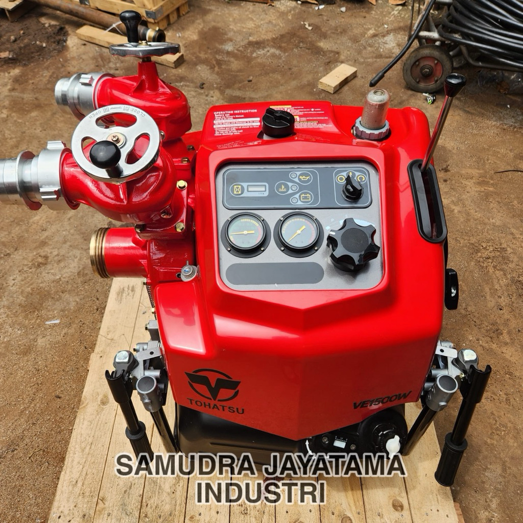 Portable Fire Pump Tohatsu VE1500W