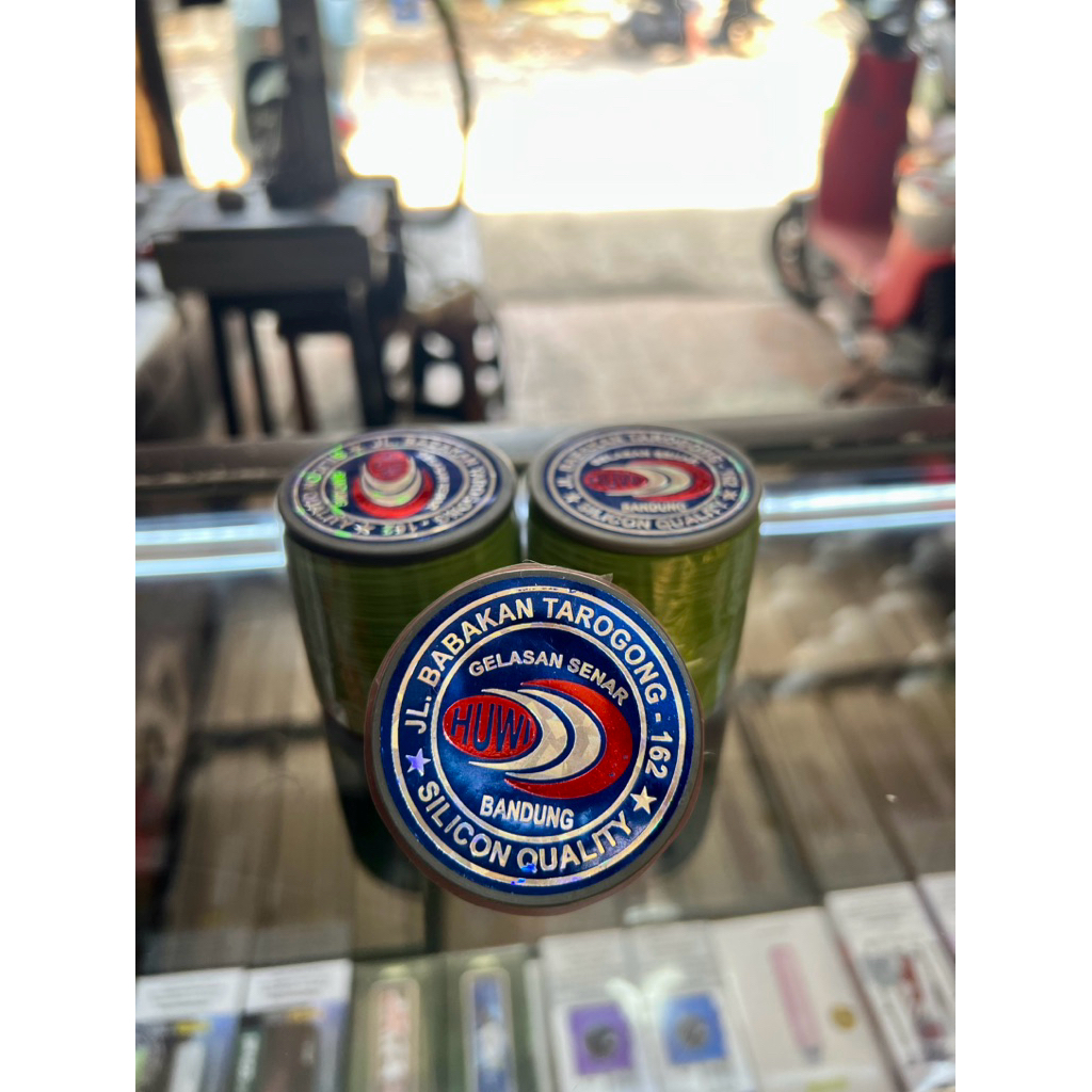 Gelasan Huwi 100% original sudah kering lawas special tournament super tajam tinggal pakai gelasan o