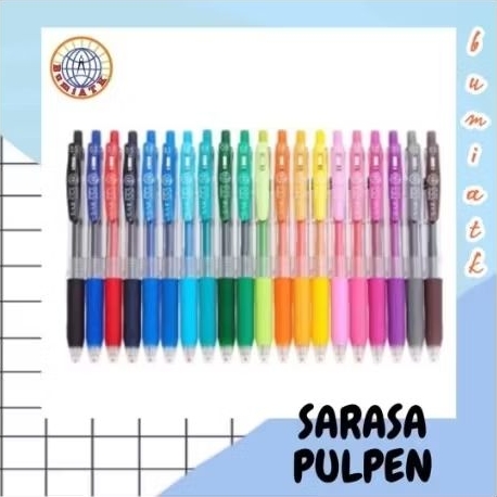 ZEBRA SARASA CLIP 1,0/ PULPEN GEL SARASA CLIP ZEBRA 1,0 [SATUAN]
