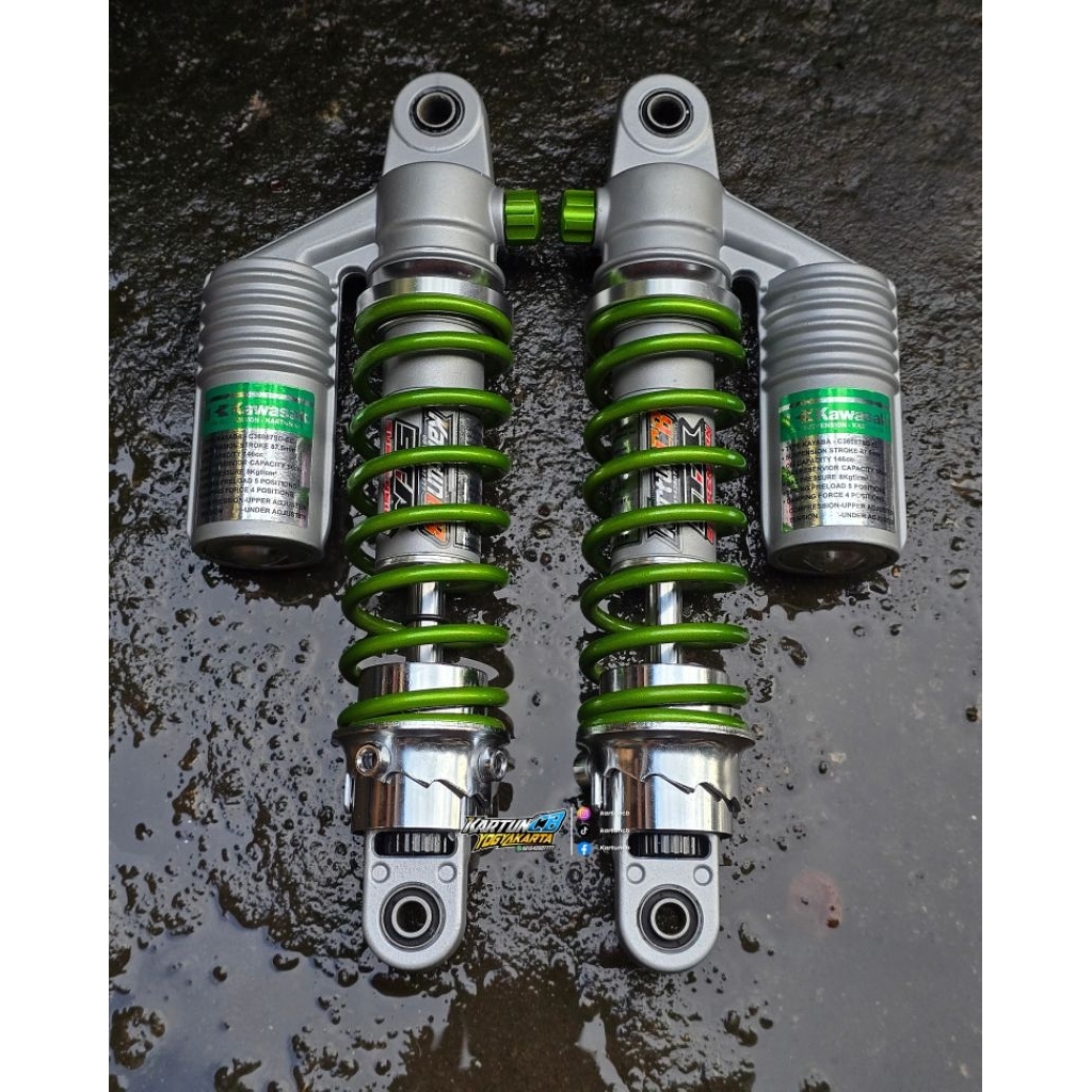 Shockbreaker zephyr 550 double klik 320mm shock granat double klik