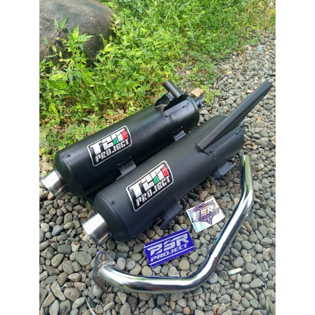 Knalpot Standar Racing Ujung Croom Bas Adem Beat karbu Beat fi Beat deluxe Beat New Vario 110 Vario 