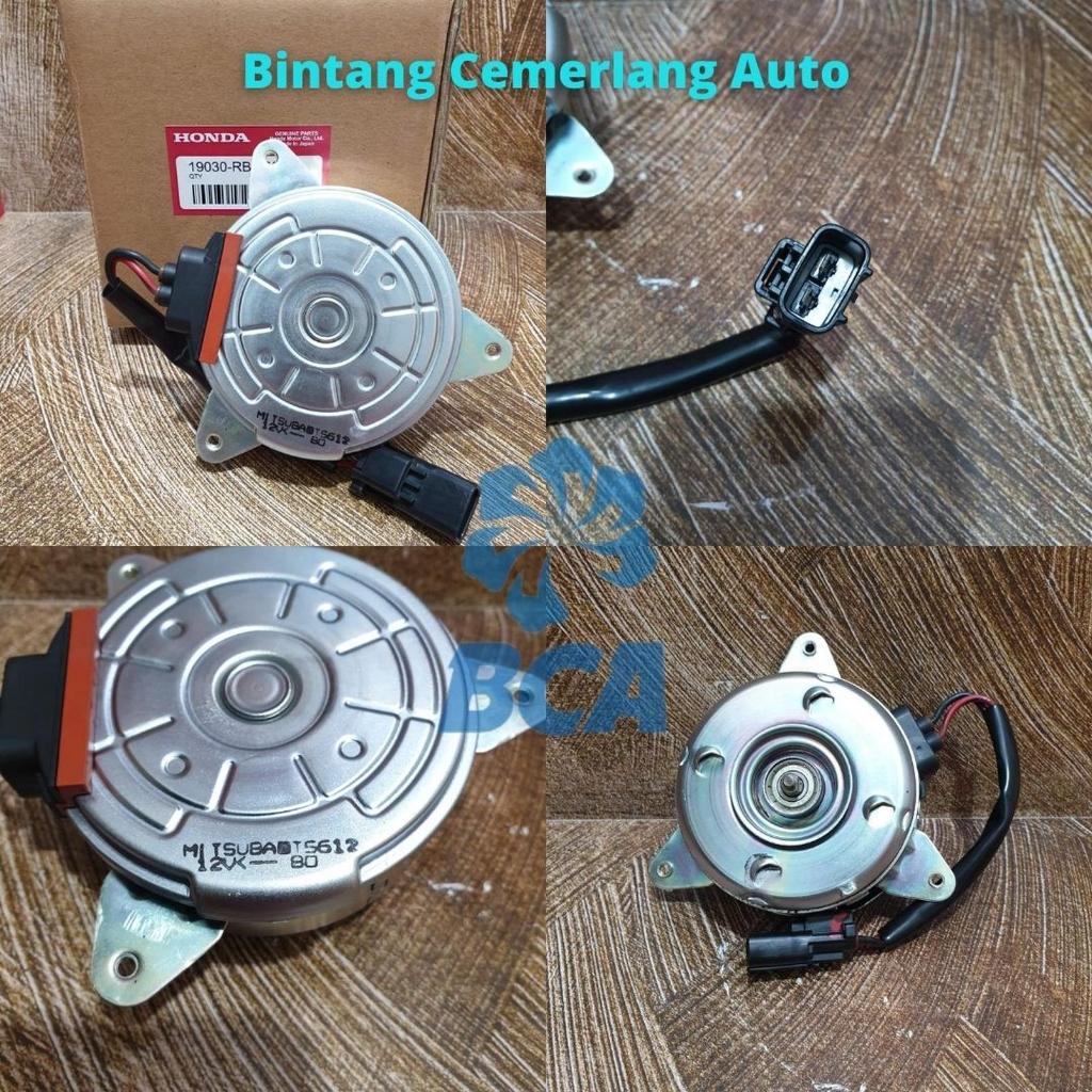 MOTOR FAN MOTORFAN Radiator AC Mobil Honda CRV HRV BRV BRIO JAZZ RS MOBILIO ORI