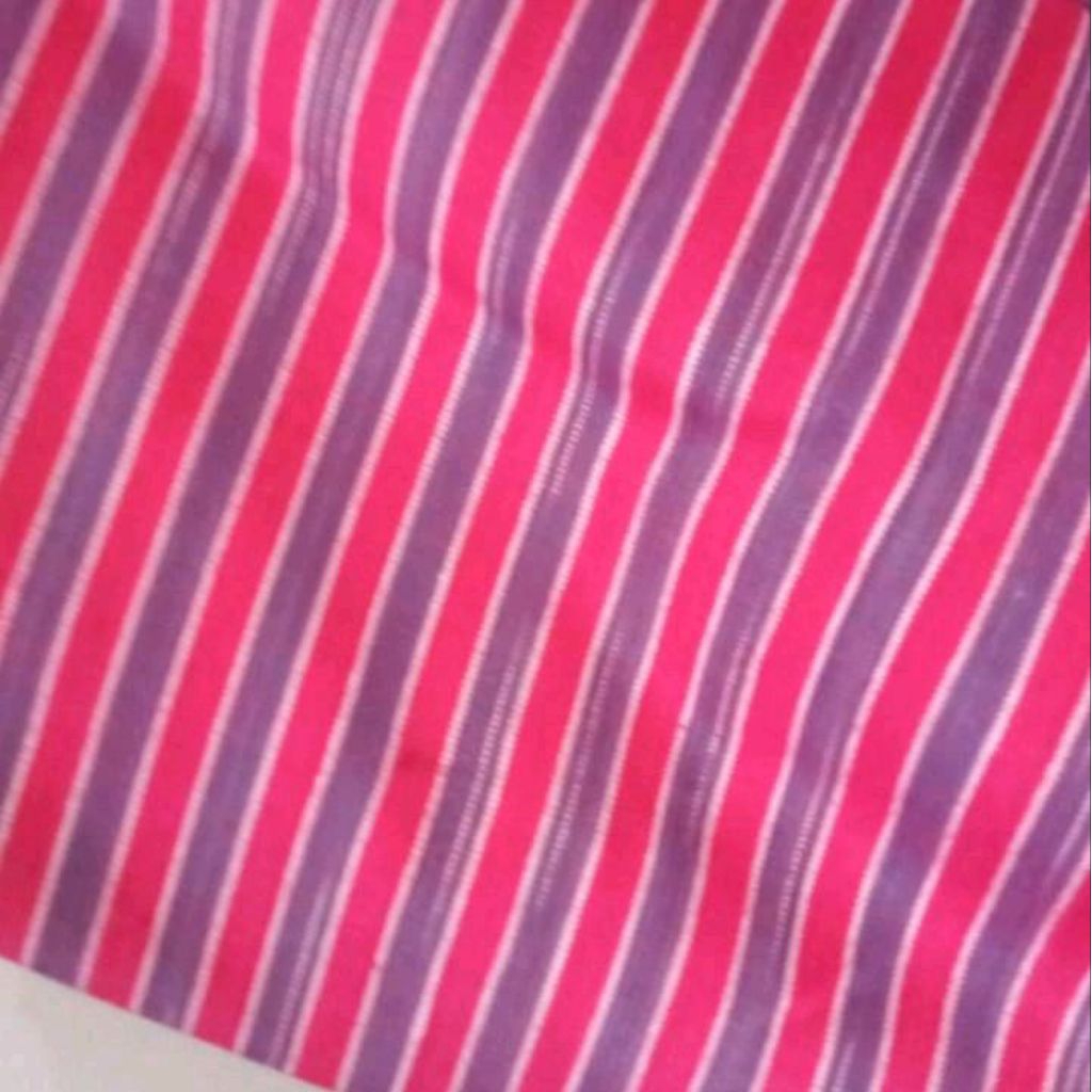 Kain Lurik Pink Ungu