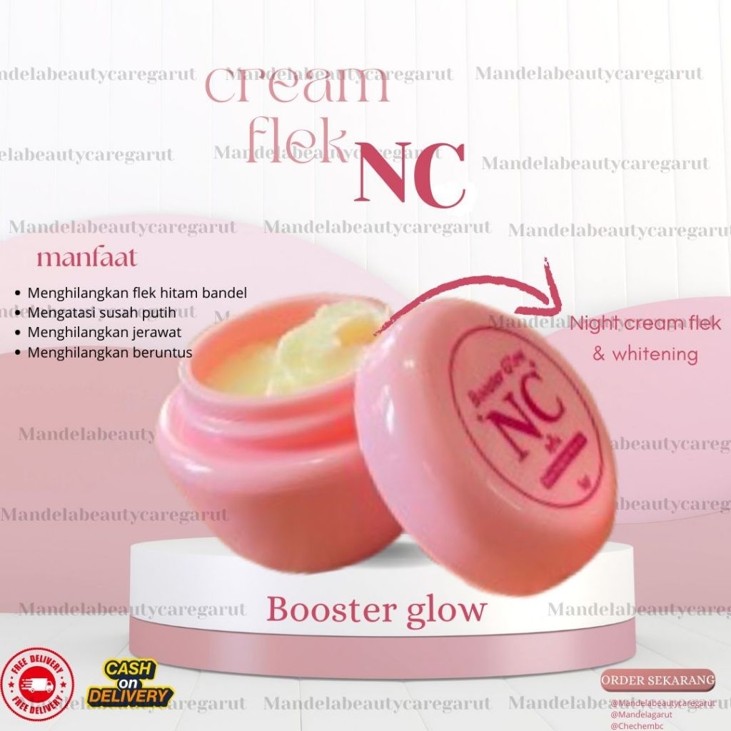 NC GLOW BOOSTER PENGHILANG FLEK HITAM