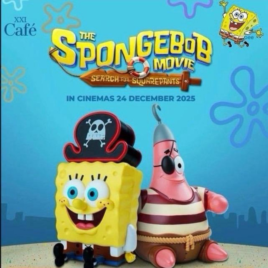 Official The SpongeBob Movie Sipper Cup, Cinema XXI