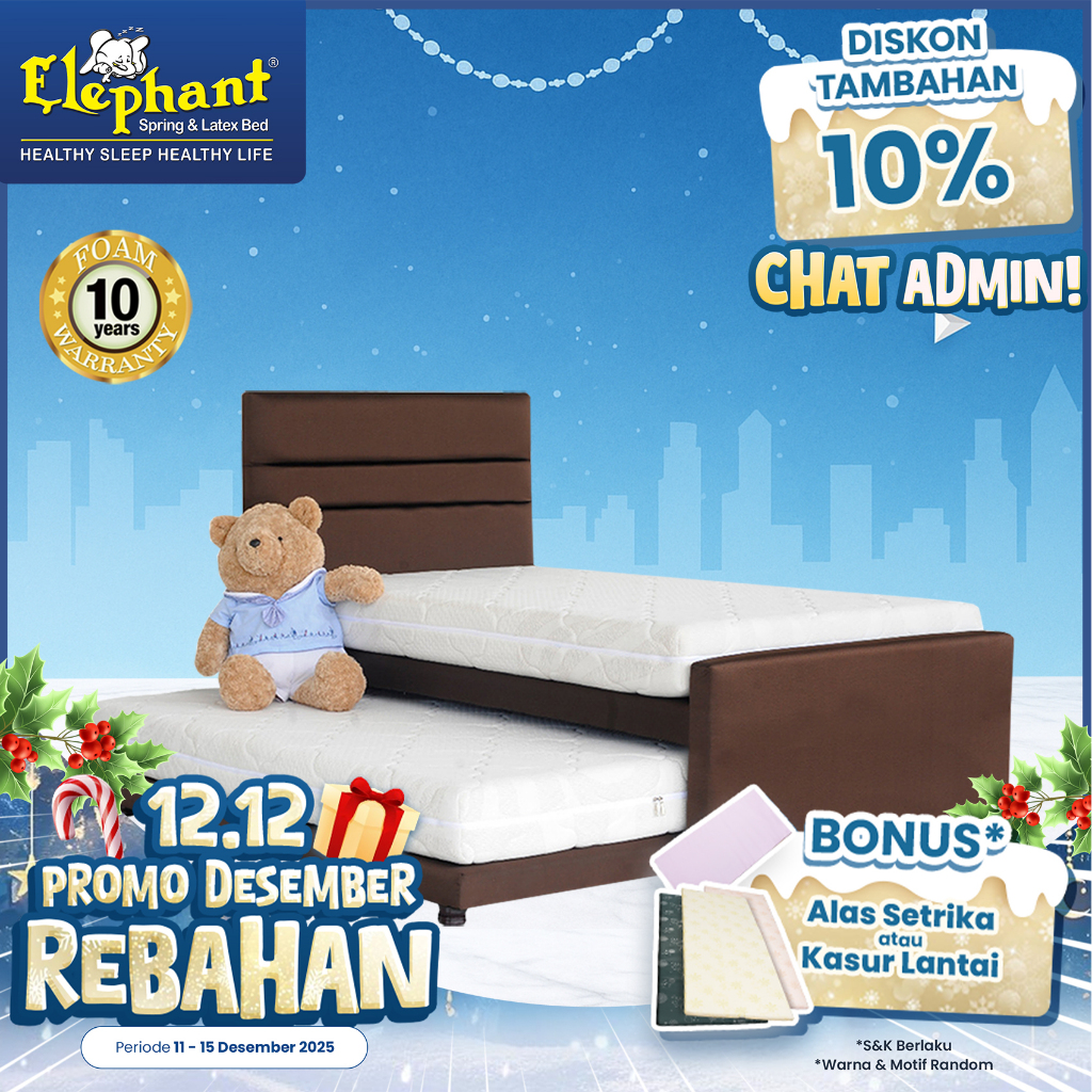 Elephant Springbed Set 4 in 1 Ultimate