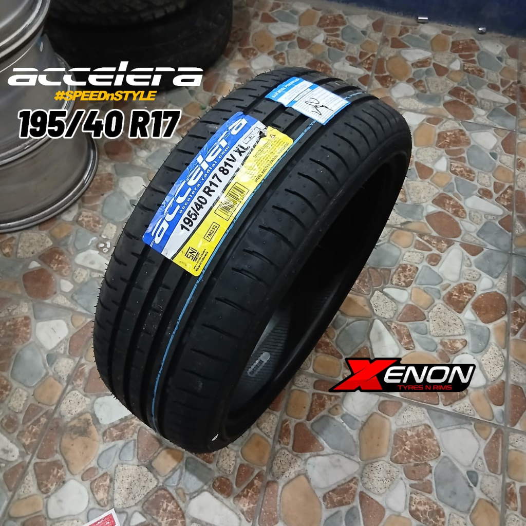 Ban Mobil ACCELERA PHI 195 40 R17 || Ban Mobil Tipis Ceper Ukuran 195/40 R17 Tubles