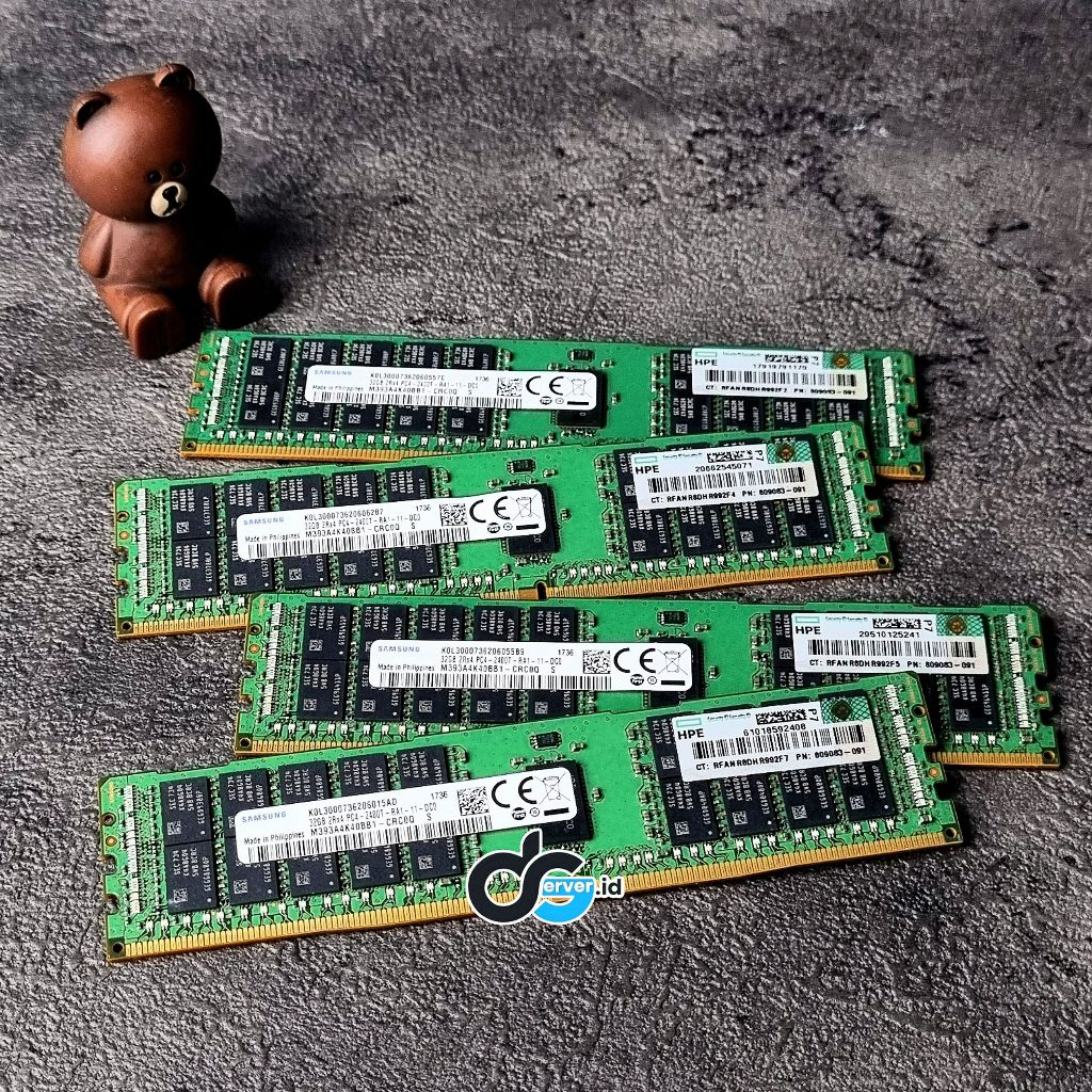 Memory Server 32GB DDR4 2400T 2Rx4 PC4-2400T HPE 809083-091