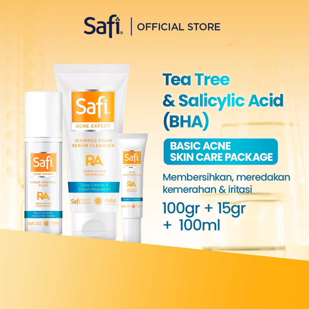 Safi Acne Expert - Basic Acne Skin Care Package