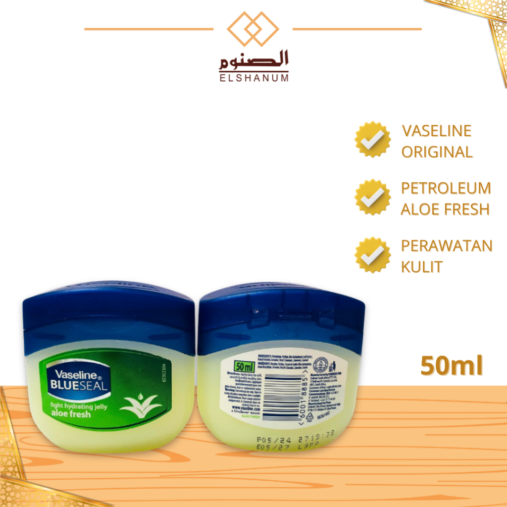 Vaseline Blueseal Aloe Fresh 50ml / Vaseline Arab Asli / shabani store