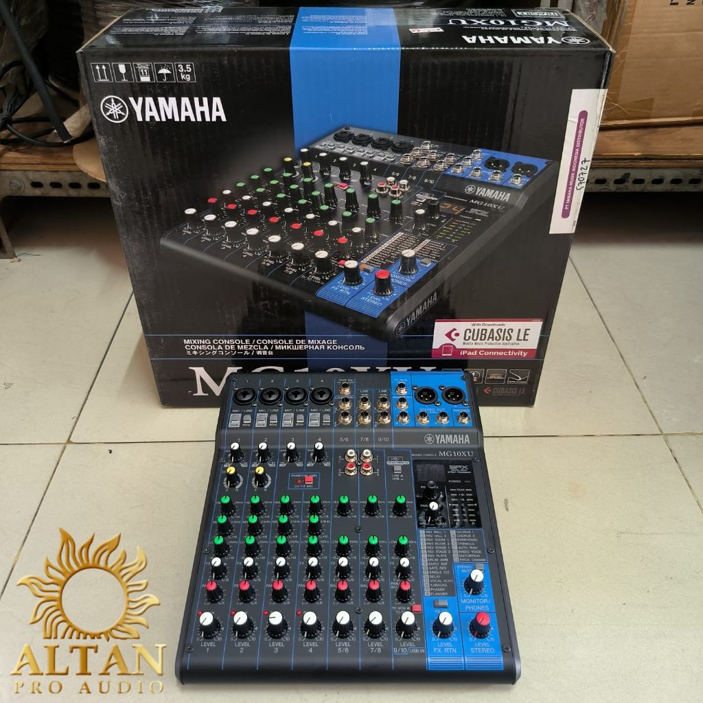 Mixer Audio YAMAHA MG10XU ORIGINAL Yamaha MG 10XU Mixer Yamaha MG10XU Original Yamaha MG10XU