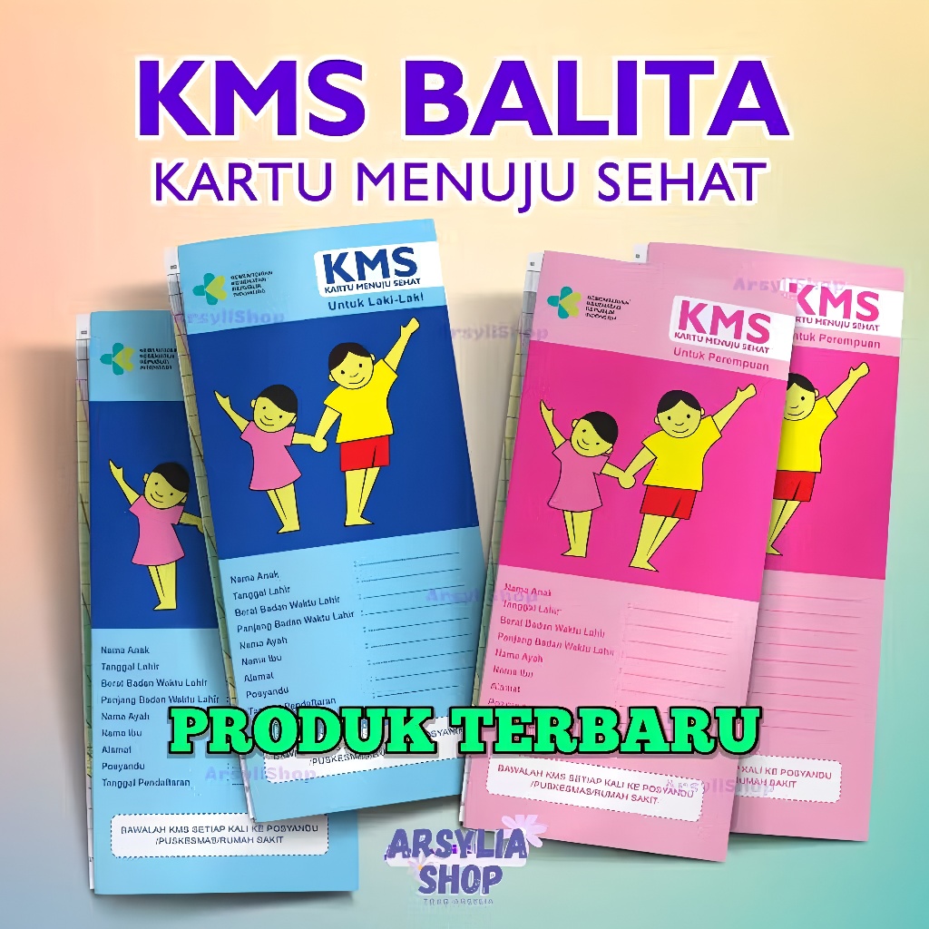 KMS (Kartu Menuju Sehat) - Balita, Isi 5pcs