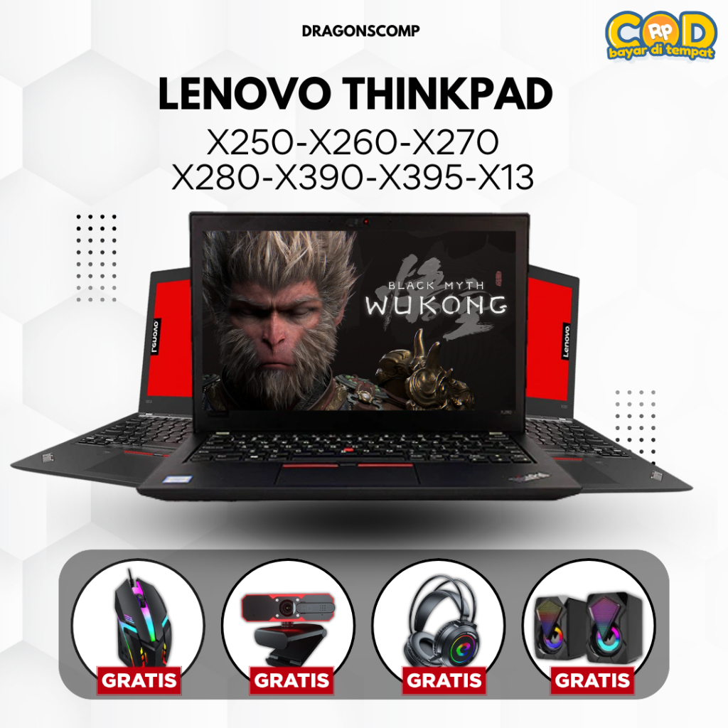 Lenovo Thinkpad X280 i5 Gen 8 - Thinkpad  X250 - Thinkpad X260  Thinkpad X270  Thinkpad X280 Thinkpa