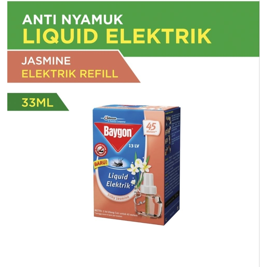 Obat Nyamuk Baygon Liquid Elektrik & Isi Baygon Liquid Elektrik