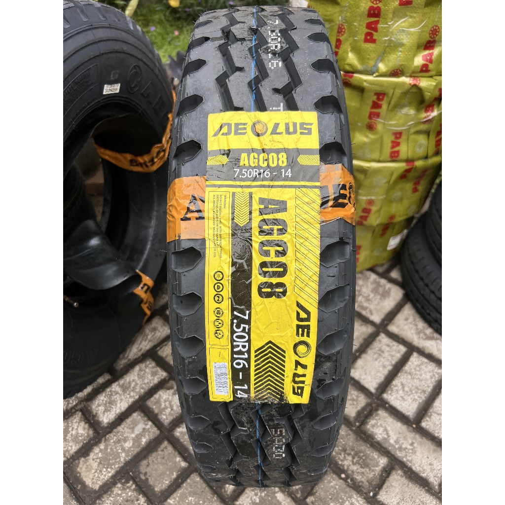 Ban Mobil Aeolus AGC08 750 7.50 R16 - 14 cocok untuk Truk