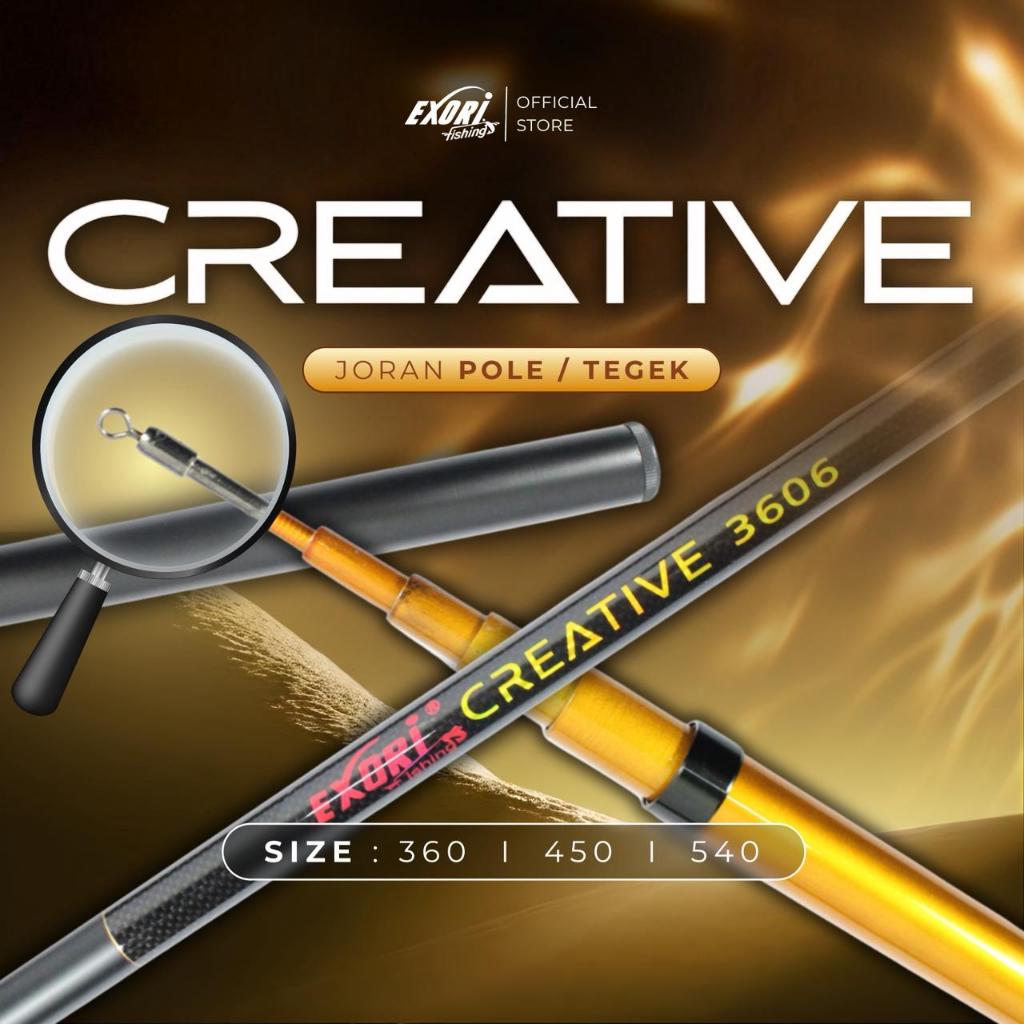 Joran Tegek Exori Creative 360 s/d 450 | Joran Tegek | Teleskopik