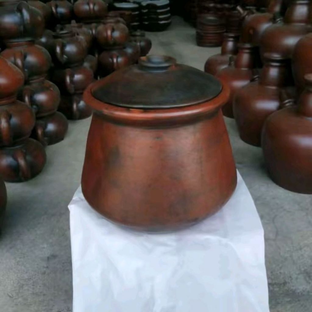 Kuali gulai, soto gerabah tanah liat , Kitchenware tradisional Kuah