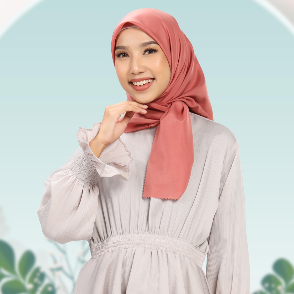 [Defect Sale] Umama Scarf - Kerudung Jilbab Segi Empat Hijab Daily Polos dan Motif Minor Defect