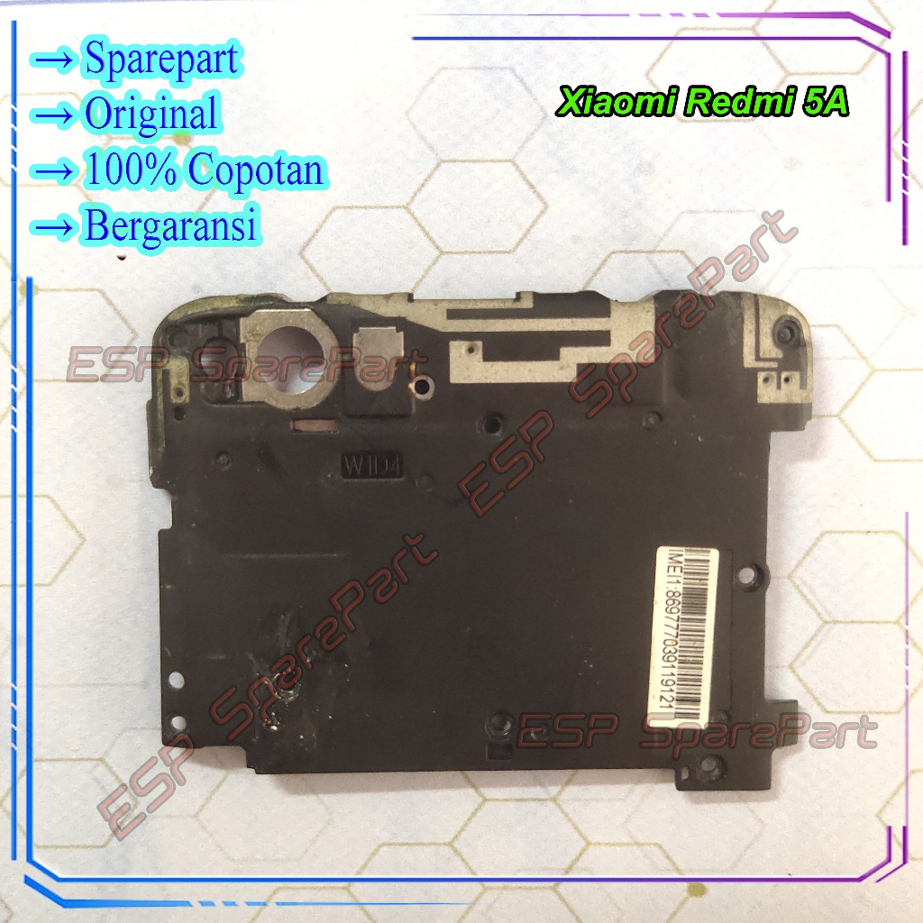 Tutup Mesin Xiaomi Redmi 5A Atas Copotan