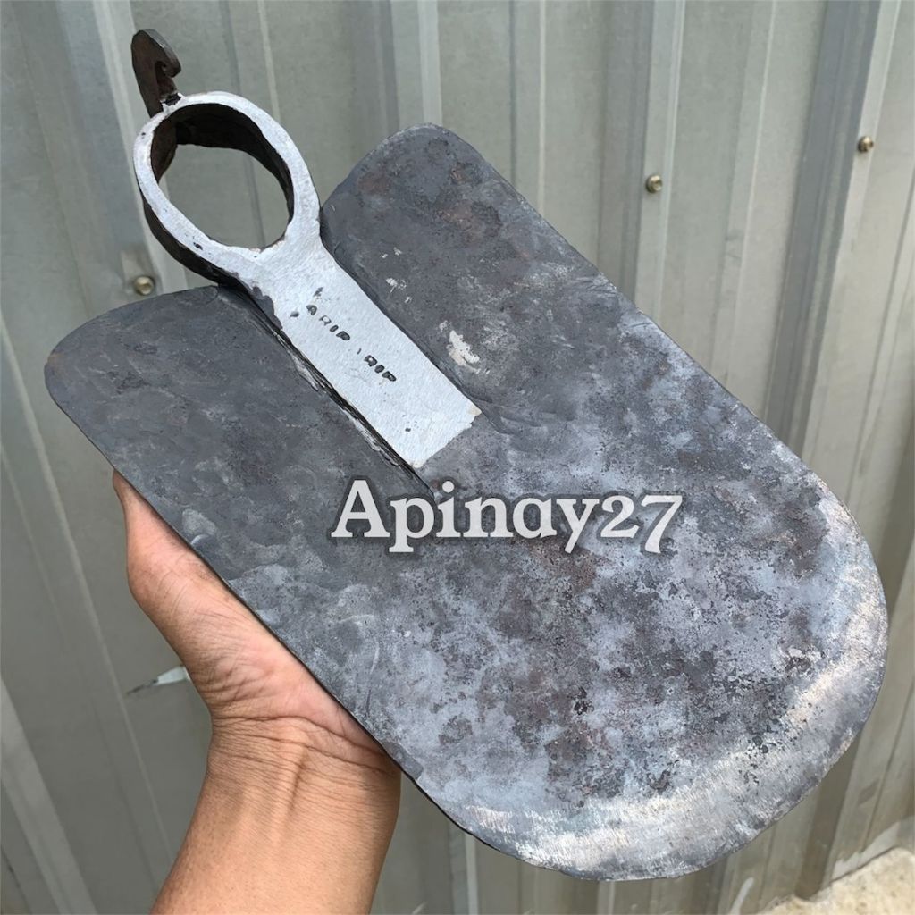 UKURAN JUMBO Cangkul Iras Baja Tua Kuat dan Kokoh - Pacul Model Jawa Sepuhan Super Tajam