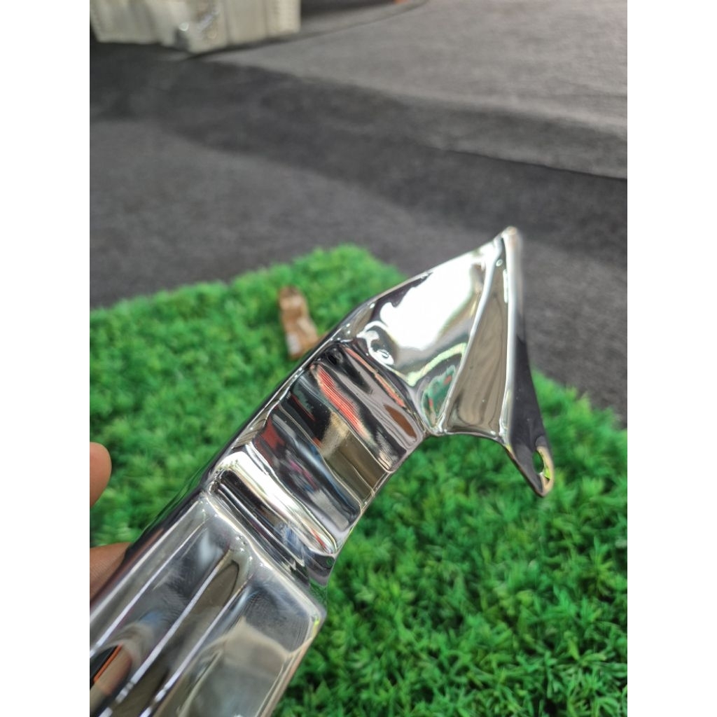 tutup rantai Chrome RX king/Scorpio
