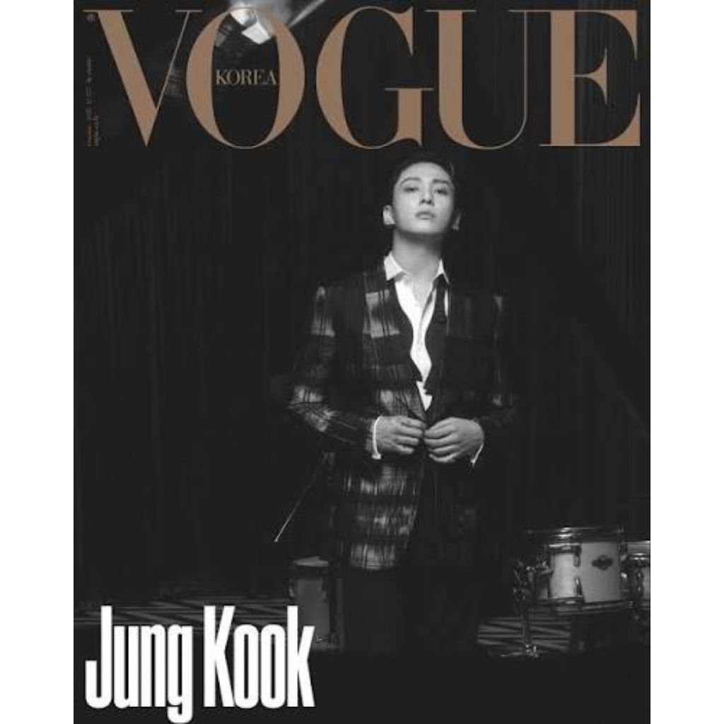 [READY STOCK] MAJALAH VOGUE JUNGKOOK BTS OFFICIAL (BACA DESKRIPSI)