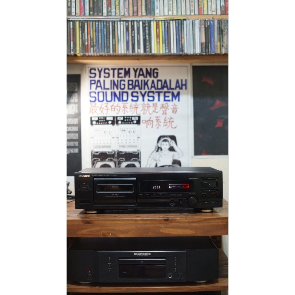TAPE DECK KENWOOD KX 3060 (STEREO CASSETTE DECK)