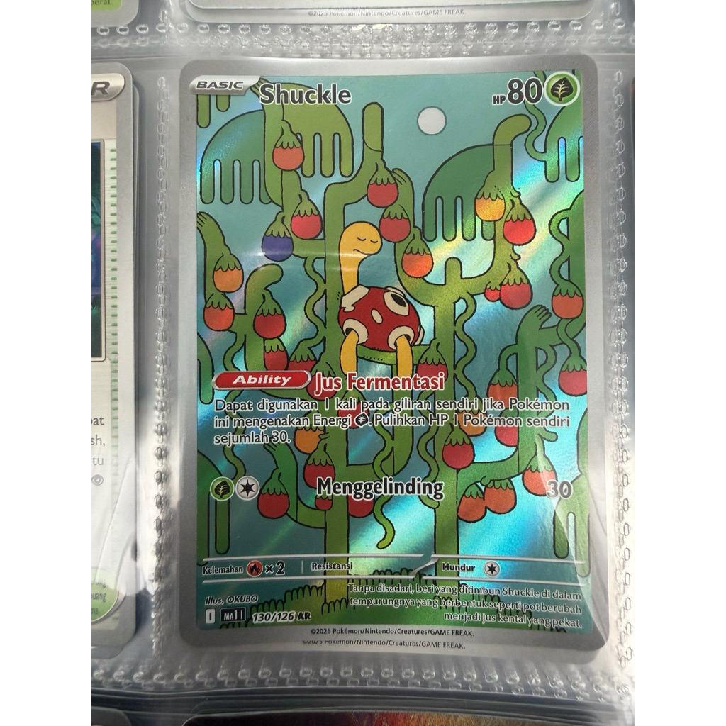 Pokemon TCG Indonesia MA1 Shuckle 130/126 AR