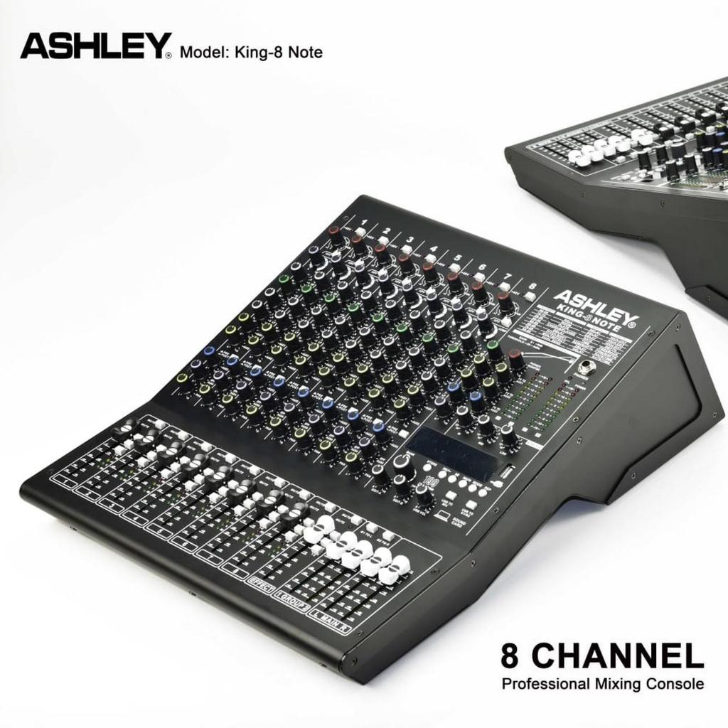 MIXER AUDIO ASHLEY KING8NOTE KING 8 NOTE 8channel